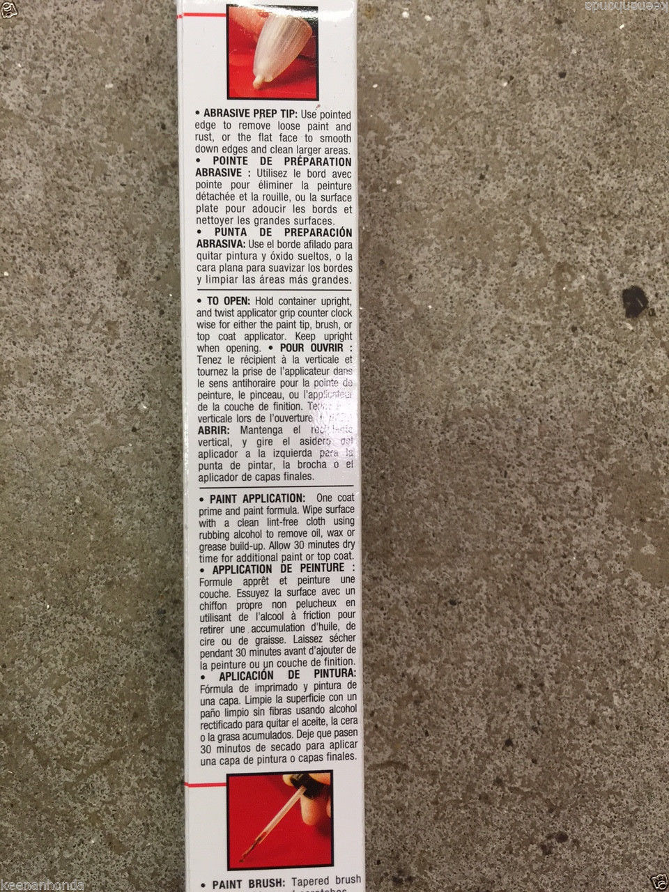 Genuine OEM Honda Touch Up Paint Pen - NH-731P Crystal Black Pearl