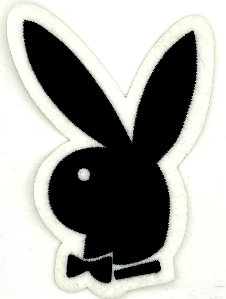 Playboy Bunny Embroidered Iron on Patch Applique