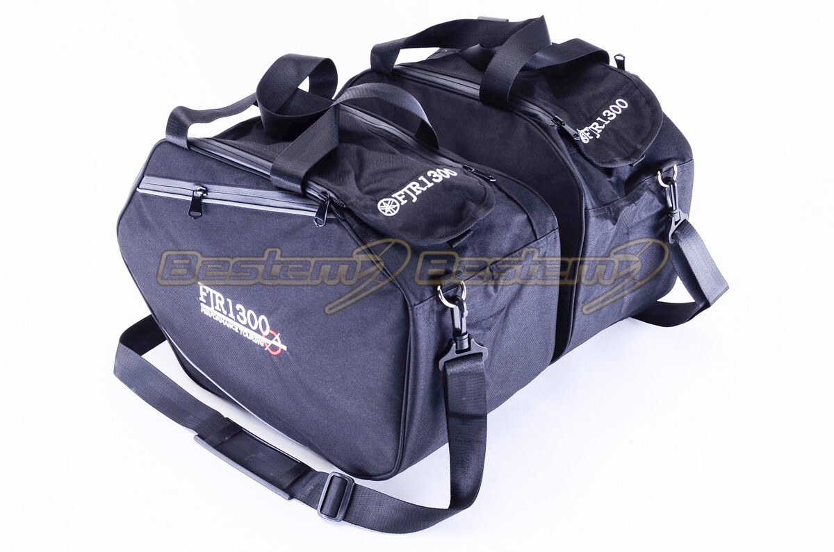 Yamaha FJR1300 FJR 1300 Saddlebag Side Case Trunk Liner Bag Liners Bags, Black