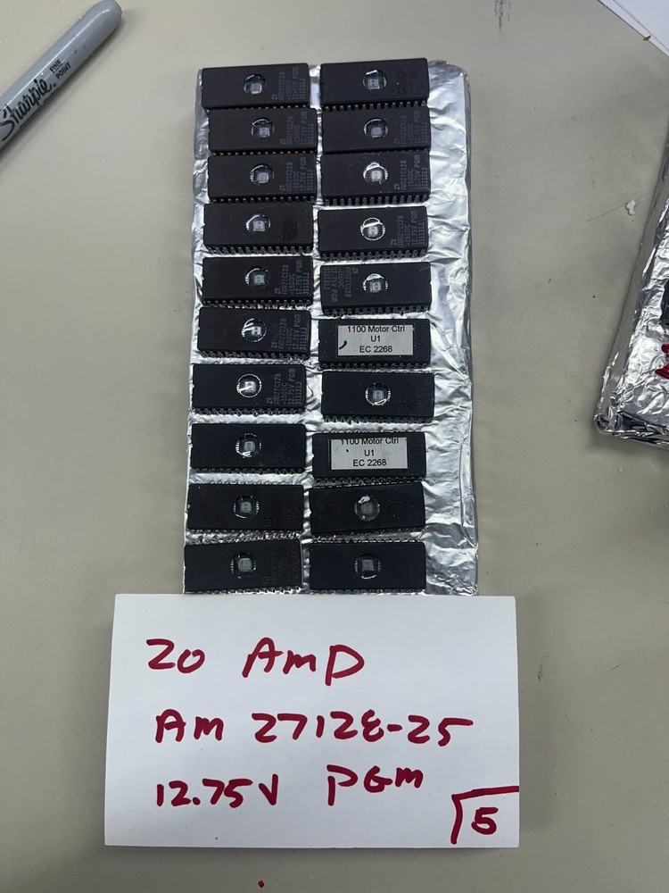 20 AM27C128-150DC , Pulls, Not From China