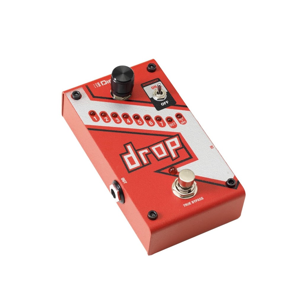 DigiTech DROP Compact Polyphonic Drop Tune Pitch-Shifter Pedal only