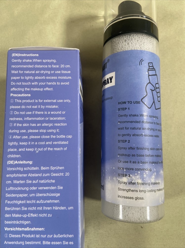 Segminismart Makeup Spray With Shimmer