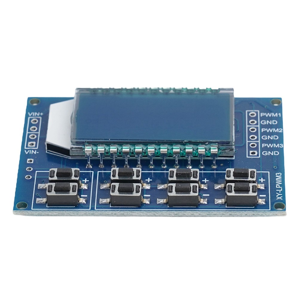 Adjustable Pulse Generator for Controlling Related Circuits LCD Display