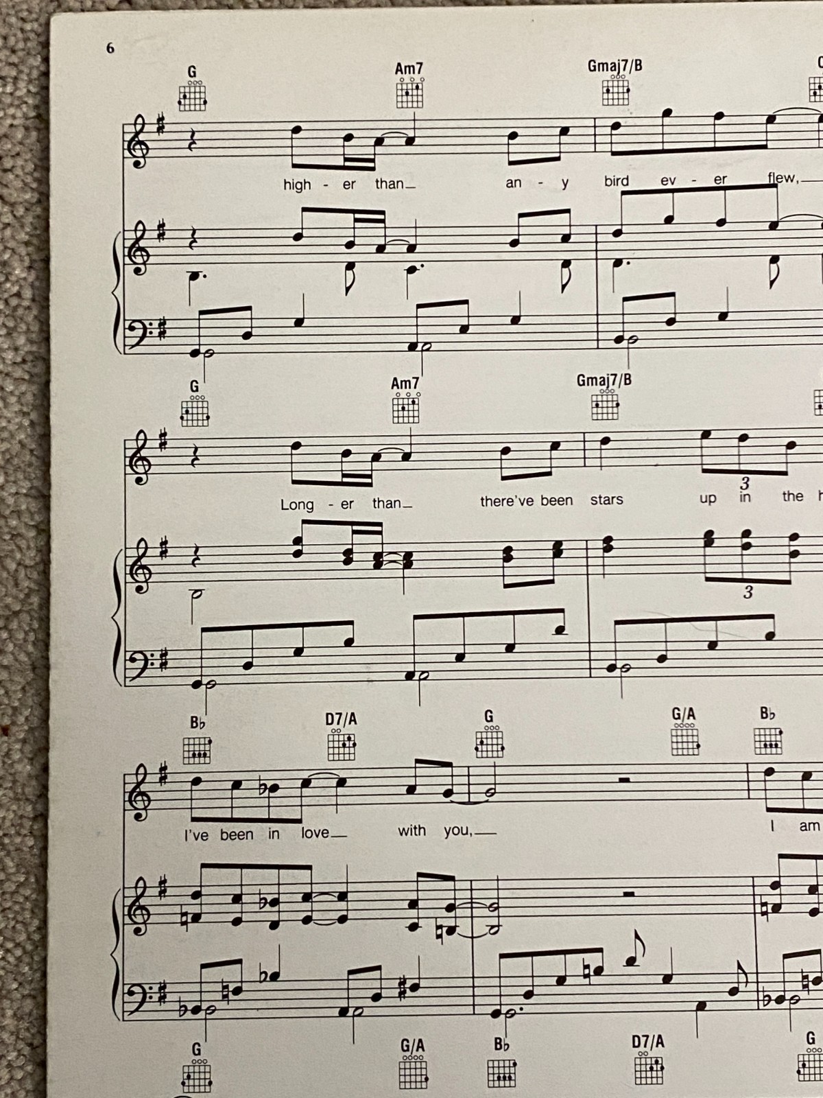 1979 LONGER Sheet Music by Dan Fogelberg P/V/G