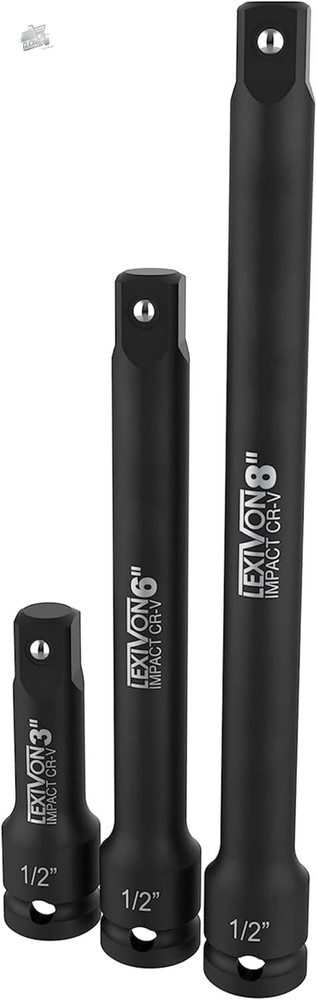 Screwdriver Insert Extension, 1/2" Extension with Handle, Extension to