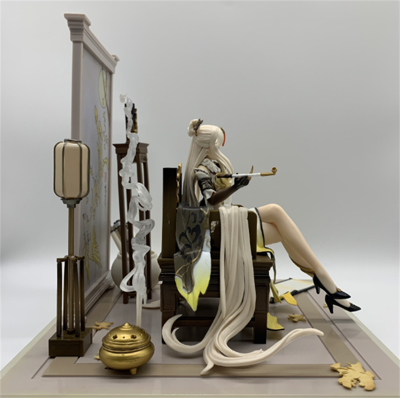 Anime Genshin Impact Ningguang Cosplay PVC 27cm Figure Model Statue Toy Gift