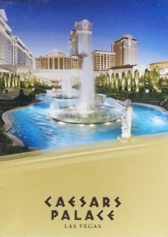 Caesars Palace Las Vegas Playing Cards