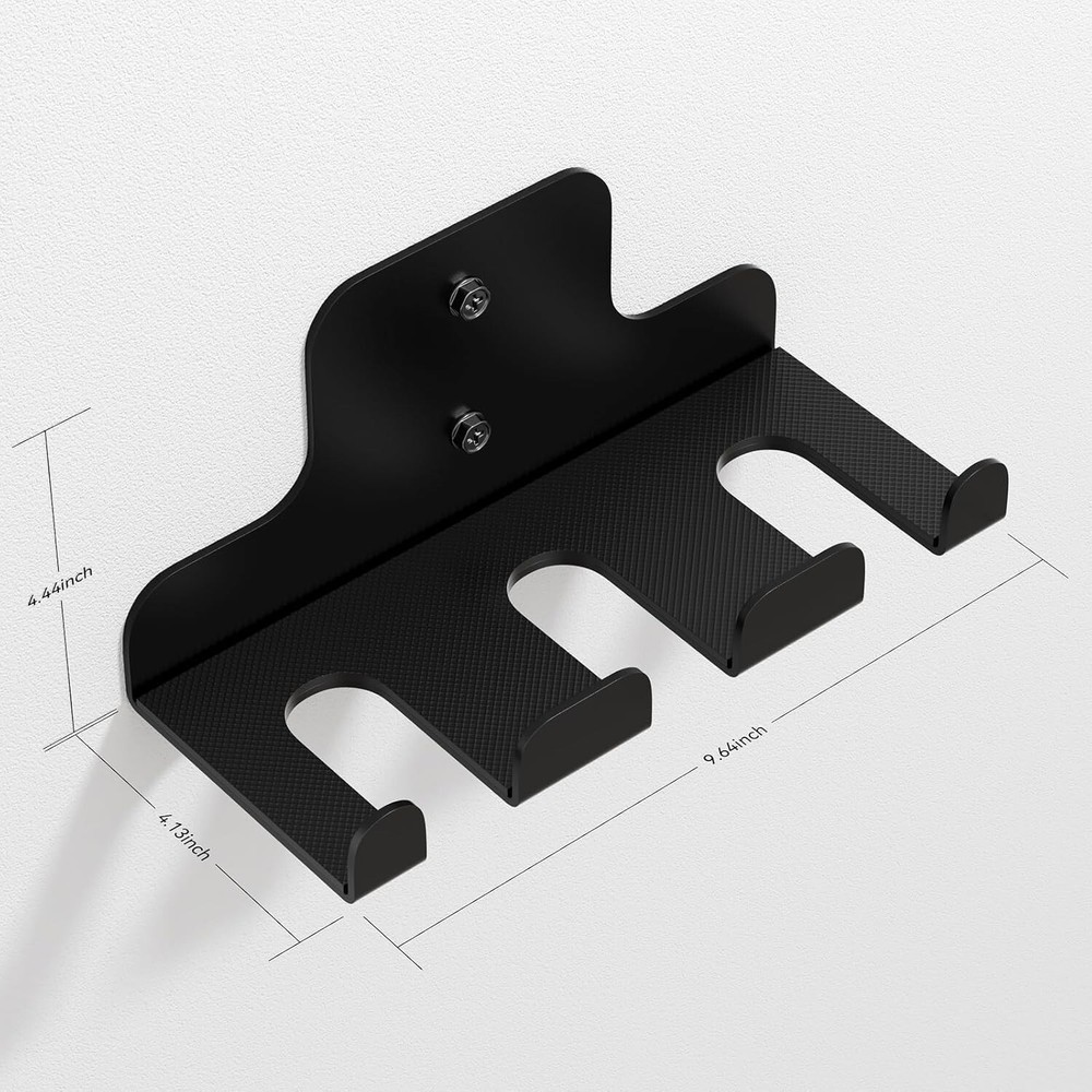 Space-Saving Barbell Hanger - Fits Standard & Olympic Bars for Easy Access