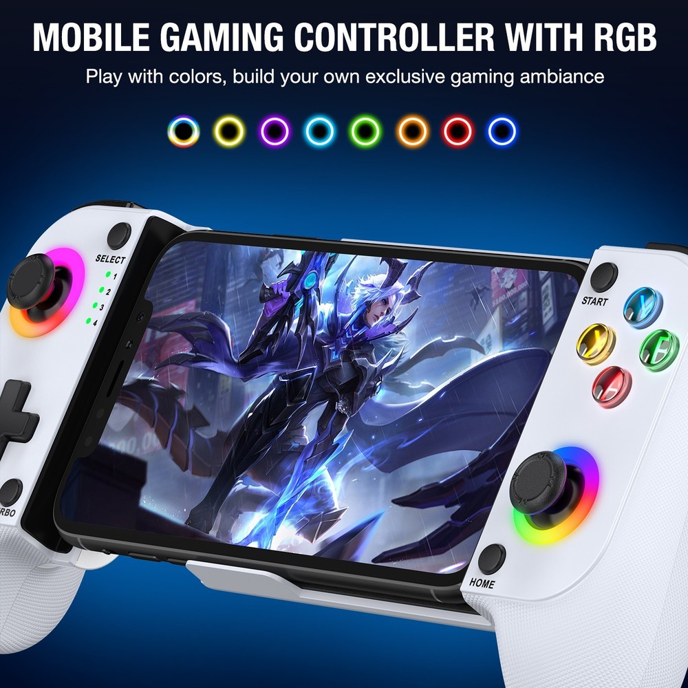 Wireless Mobile Phone Game controller Handheld Gaming Gamepad for iPhone/Android