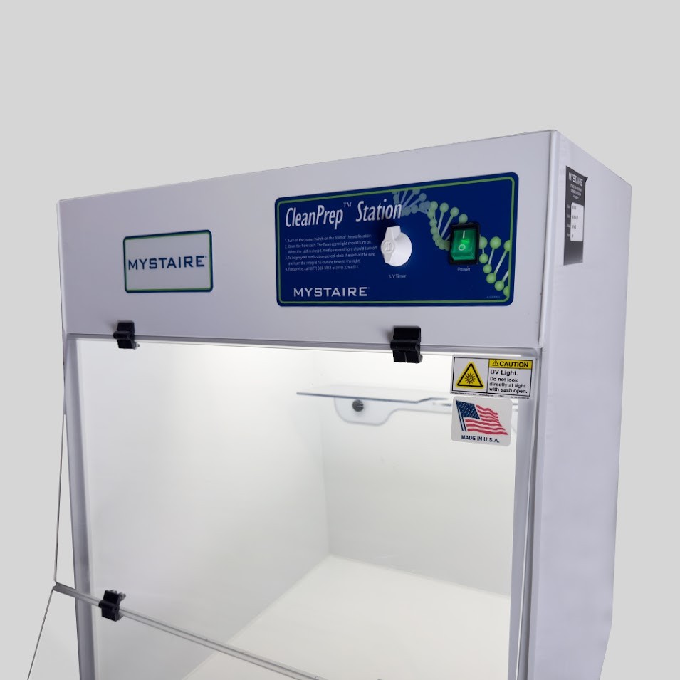 24" CleanPrep Workstation with UV Sterilization Timer, Lab Safety – MY-DB24