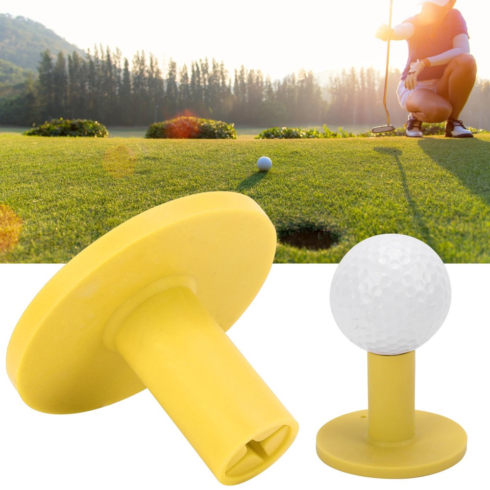 Rubber Tees Driving Range Training Ball Tees Holder for Practice Mat