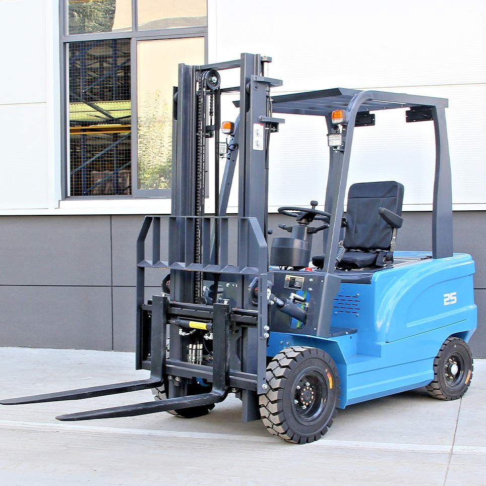 FREE SHIP 2.5Ton Electric Forklift 5500lbs Rated W/60V 70Ah Charger Side Shift