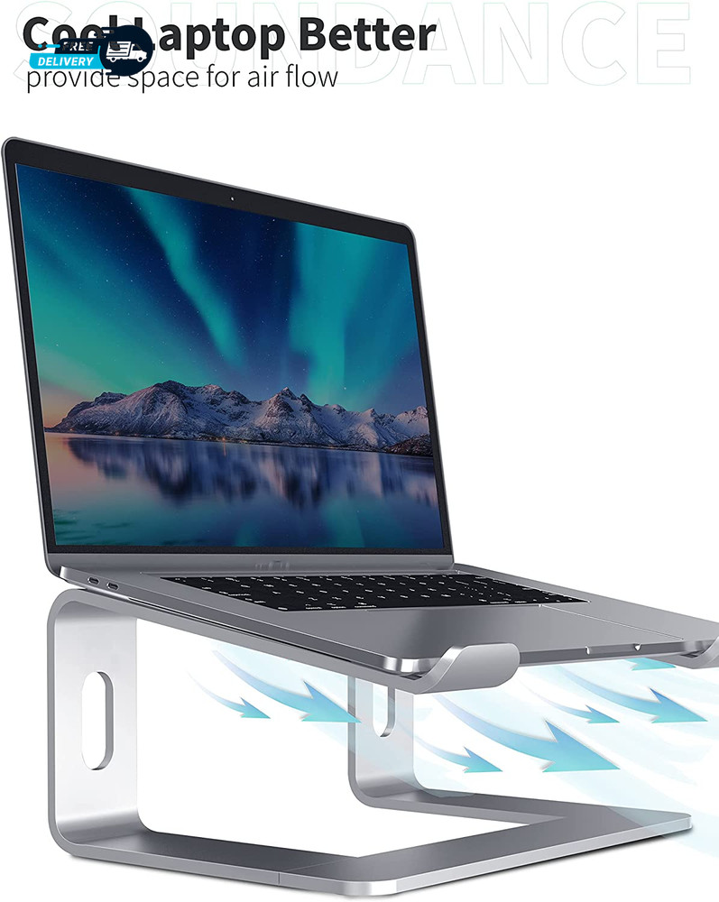 Laptop Stand Aluminum Computer Riser Ergonomic Laptops Elevator for Desk
