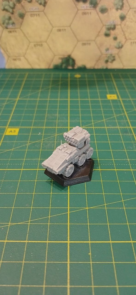 Striker (Combat Vehicle), battletech game miniature