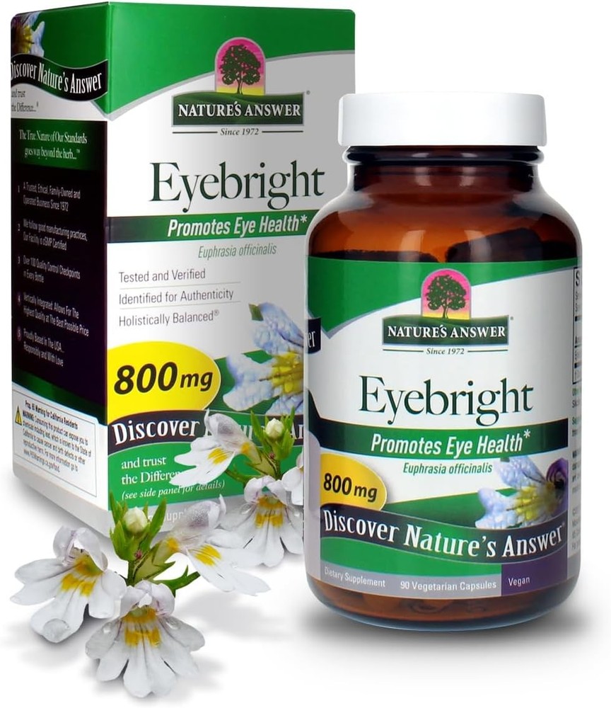 's Answer Eyebright Herb, 90-Count