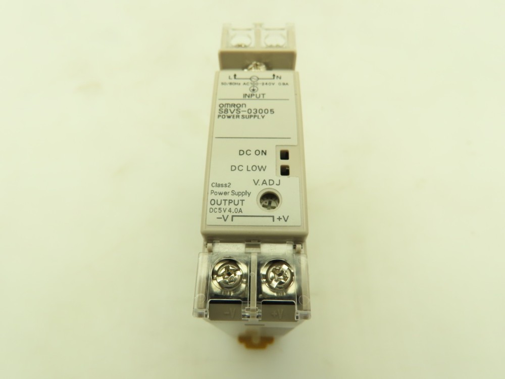 Omron S8VS-03005 Power Supply 5V Output 100-240V Input
