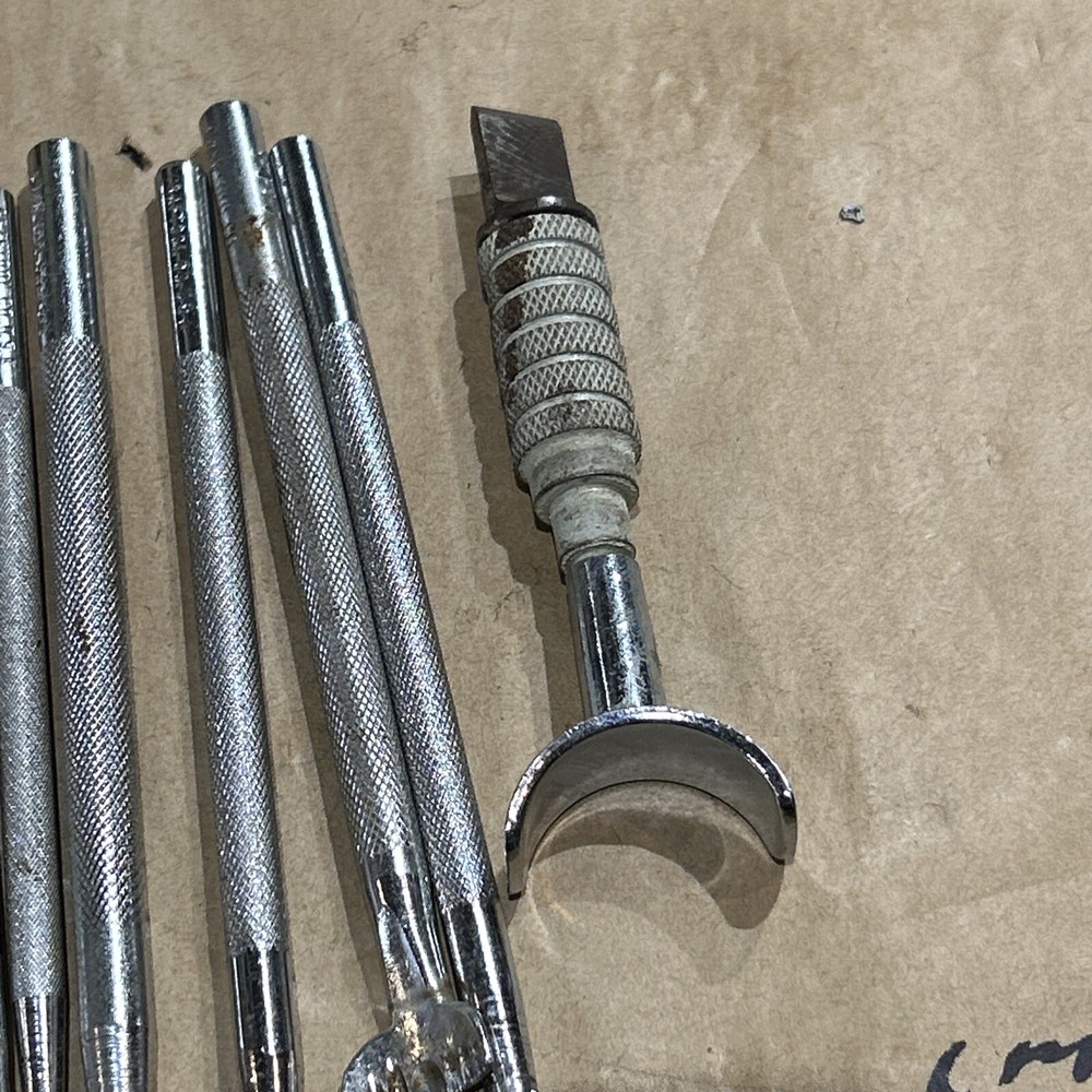 Craftool USA Leather Stamping Tools 19pc Lot
