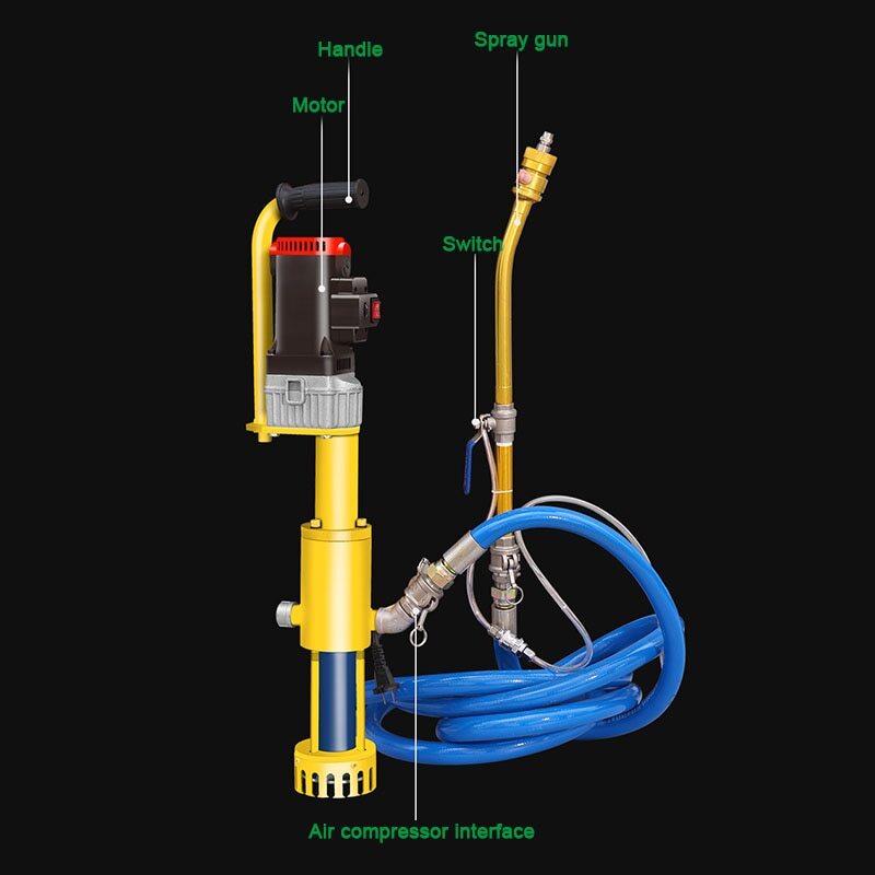 Multifunctional Small Paint Spraying Machine ZY-910 Cement Grouting Machine