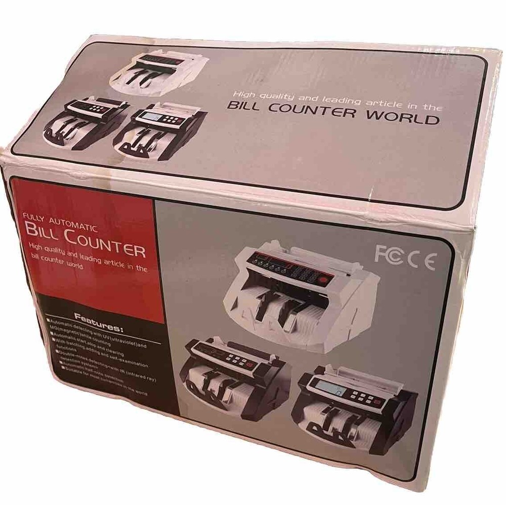 Fully Automatic Bill Counter, Open Box,  GREAT Condition