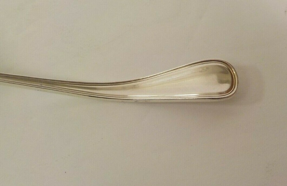 Sterling Silver 5" Cream Sauce Ladle, Monogram "A"