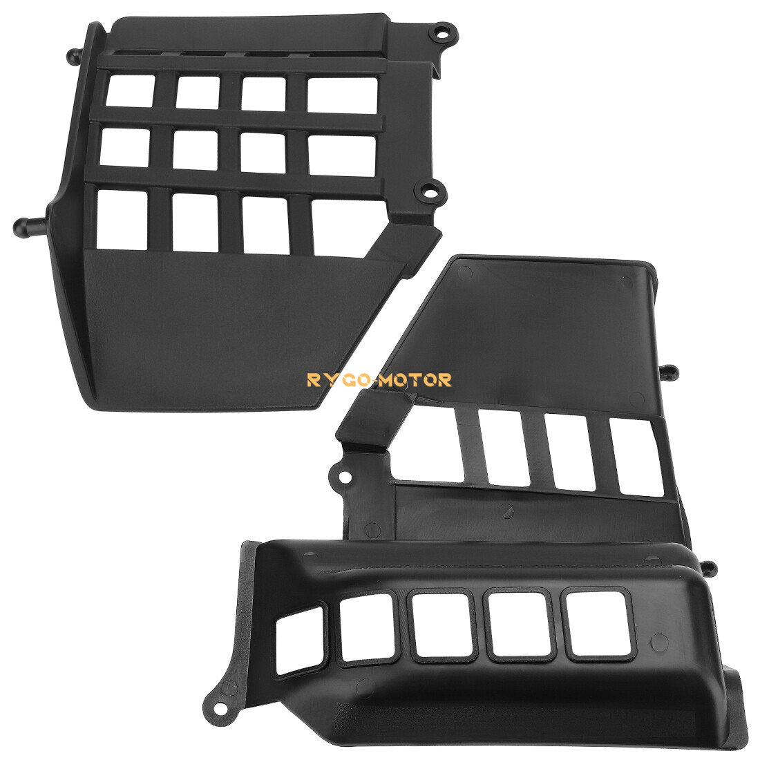 For Yamaha Heel Guard Nerf Bar Plastic Banshee 350cc 1987-2006 left + right kit