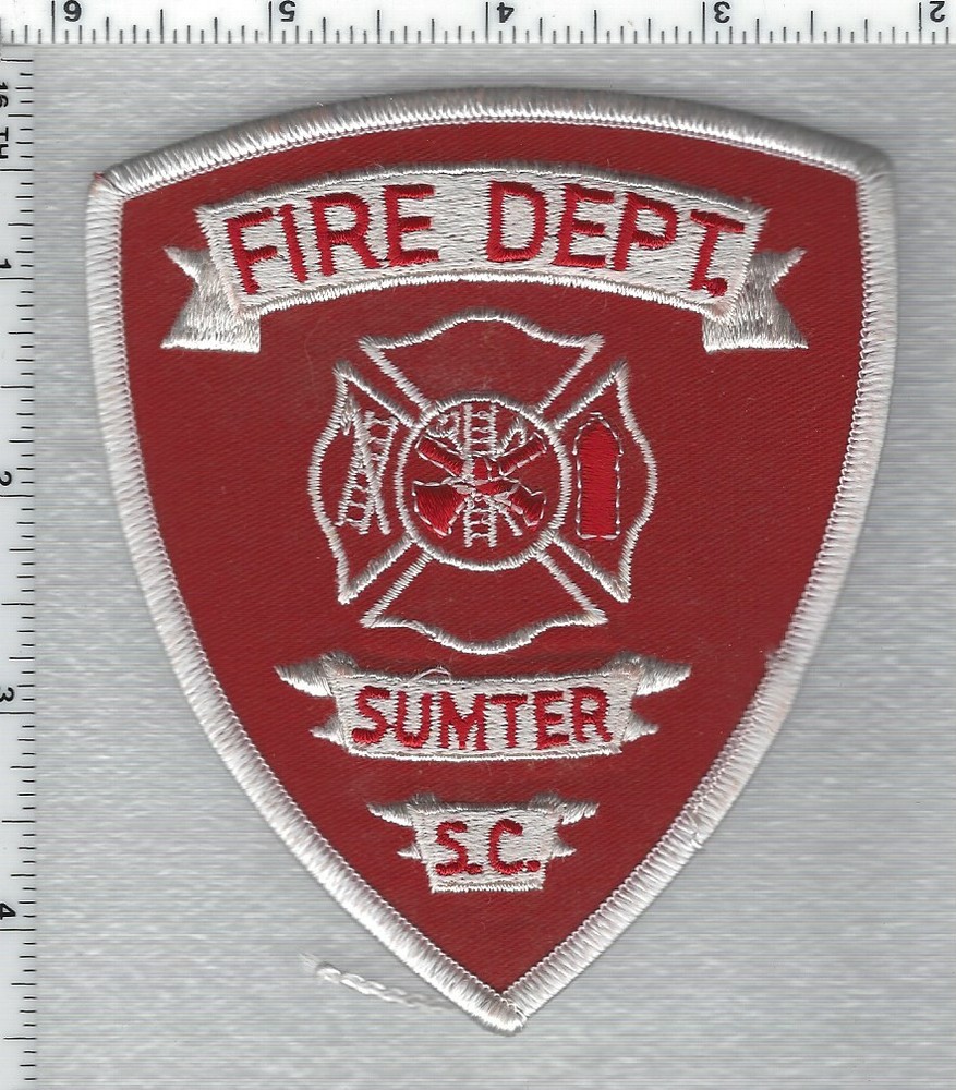 Sumter Fire Department (South Carolina) Shoulder Patch version 2