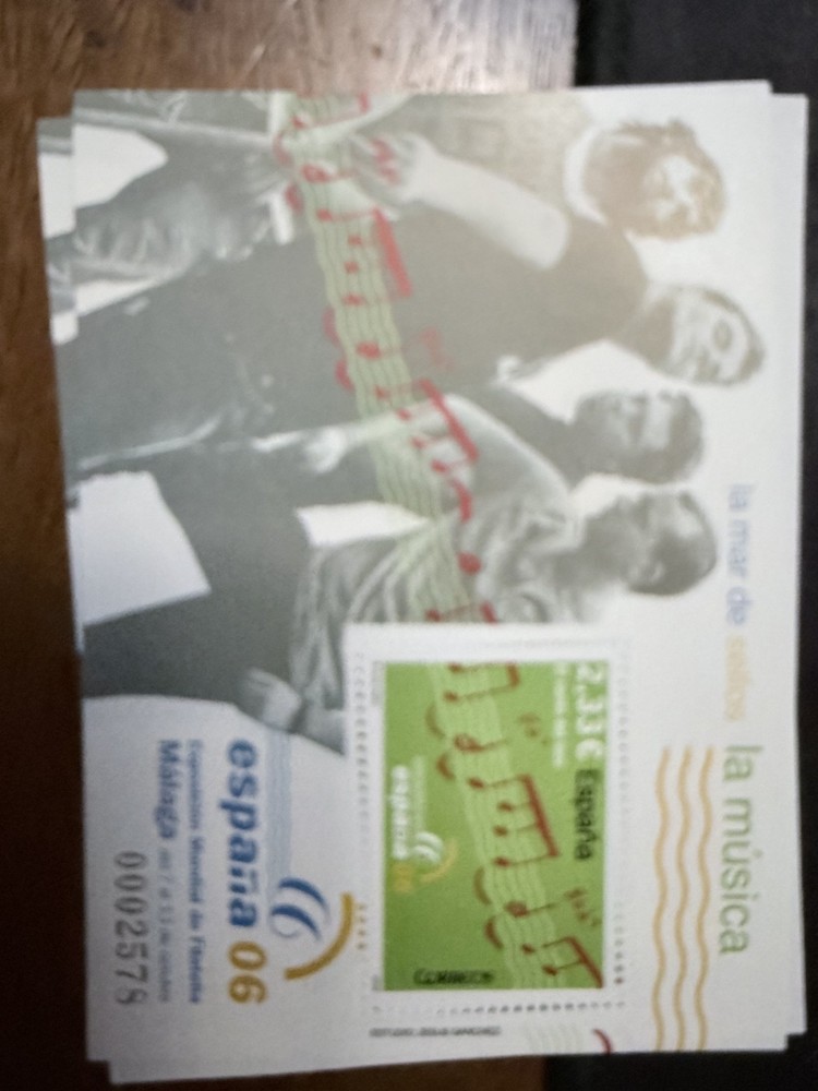 Spanish stamps 7 mini sheets "espanoa 06"