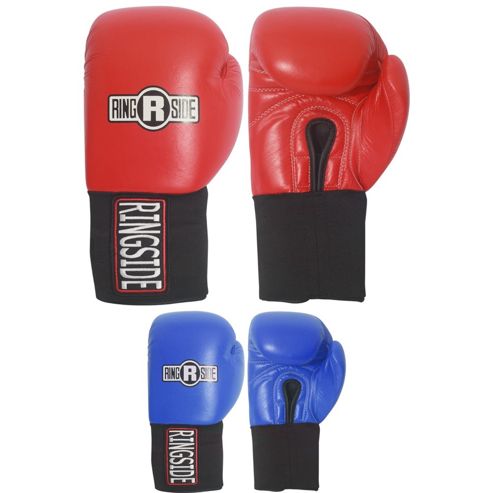 Ringside Competition Hook & Loop Leather Boxing Gloves