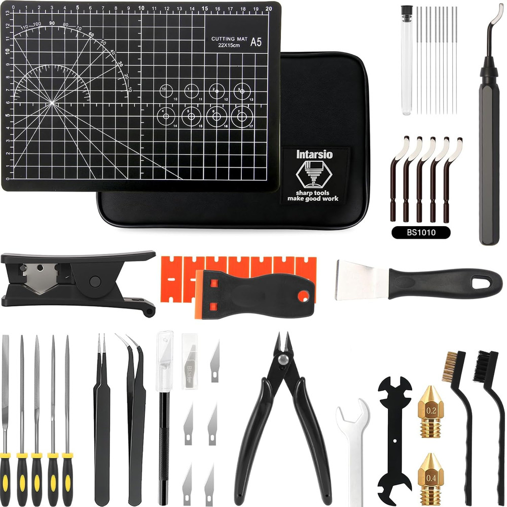 52-In-One 3D Printer Tools Kit, Professional 3D Printer Accessories & Mainten...