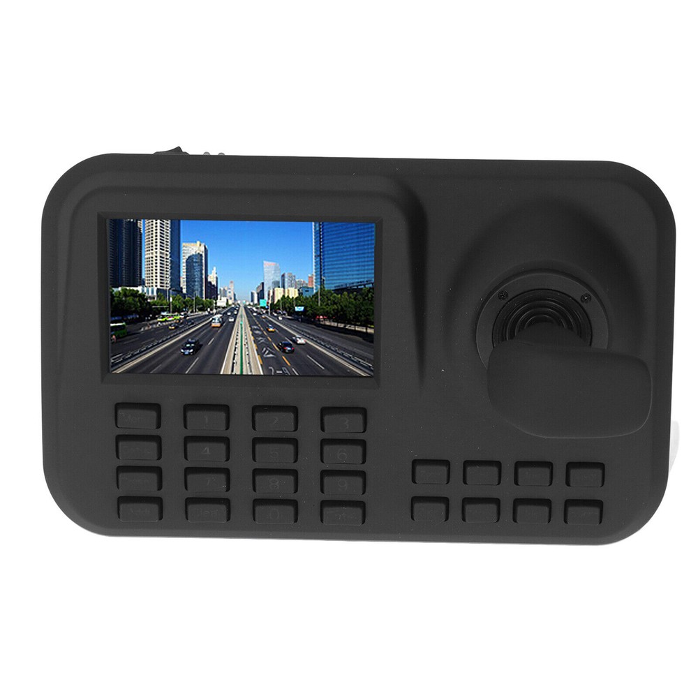PTZ Camera Controller 5in 3D Joystick Network Camera Control Keyboard 100-240V8L