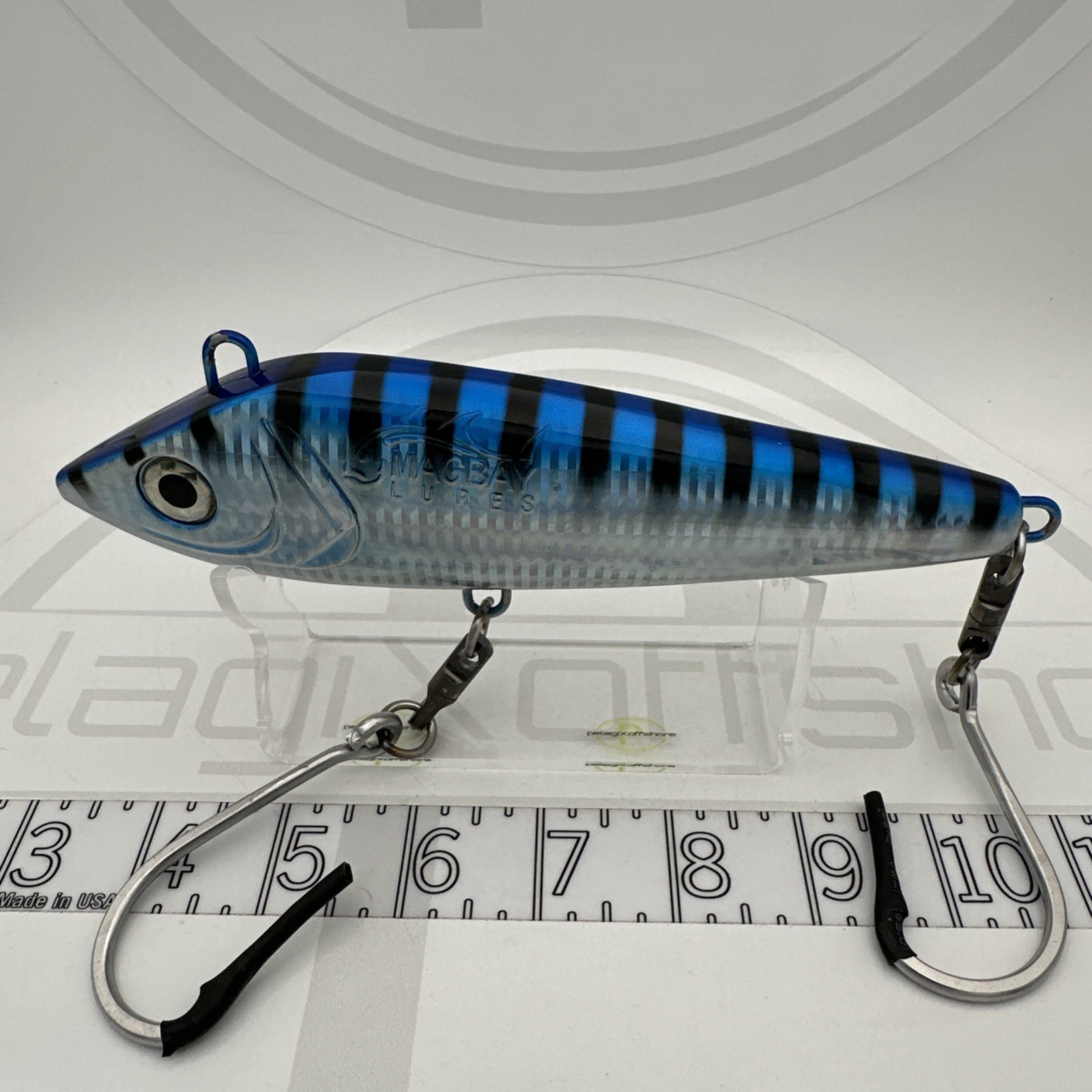MagBay Lures 7.5'' Desperado (Cabo Candy) Trolling Lure Bluefin Not (Madmacs)