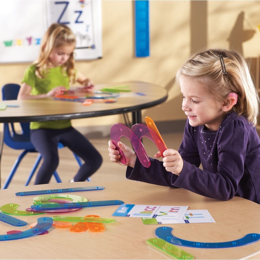 Learning Resources Letter Construction Activity Set, Educational Toys, Ages 3+