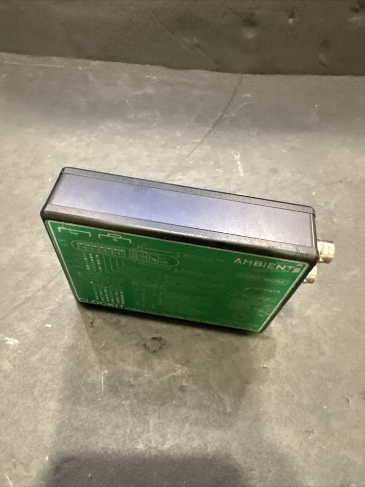 Ambient Audio Clockit Timecode w / Trilevel Sync (ACL 202CT) #R47