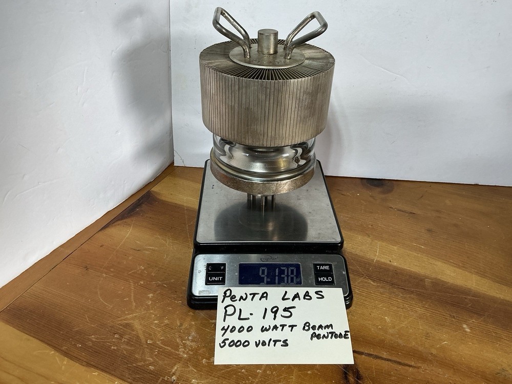 Rare Penta Labs PL-195 Transmitting Tube 4000 Watt Beam Pentode 3CX2500A3 ? VTG