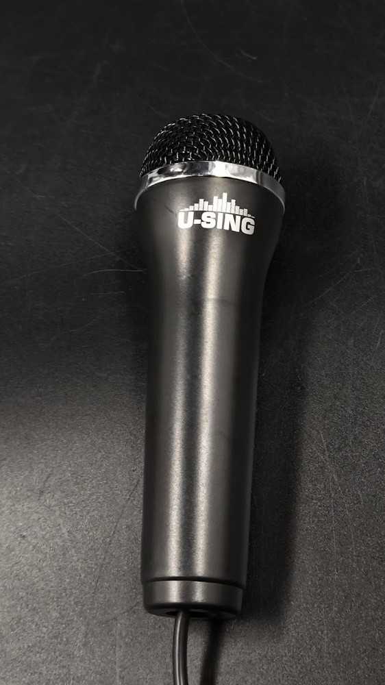 U-Sing Microphone Used Working Black
