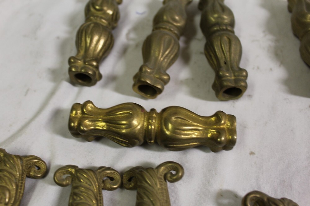 Chandelier Spacers ,brass ,new