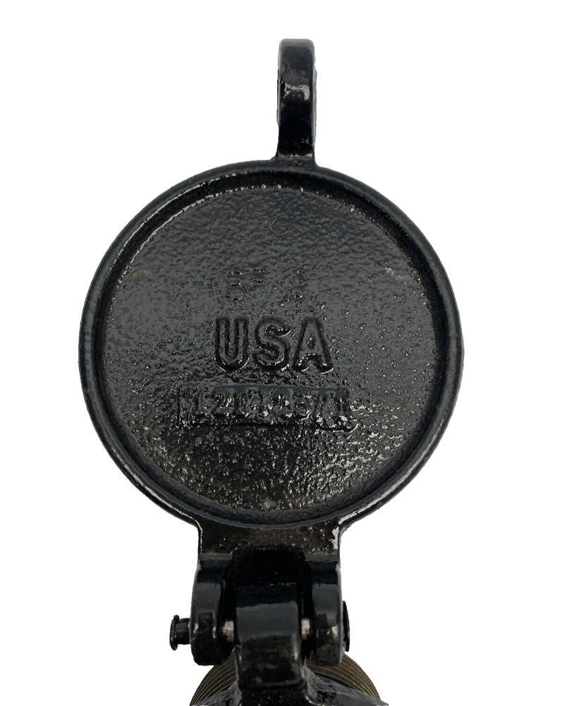 Morrison Dubuque 2" Cast Iron Hinged Fill Cap, MNPT, Lockable