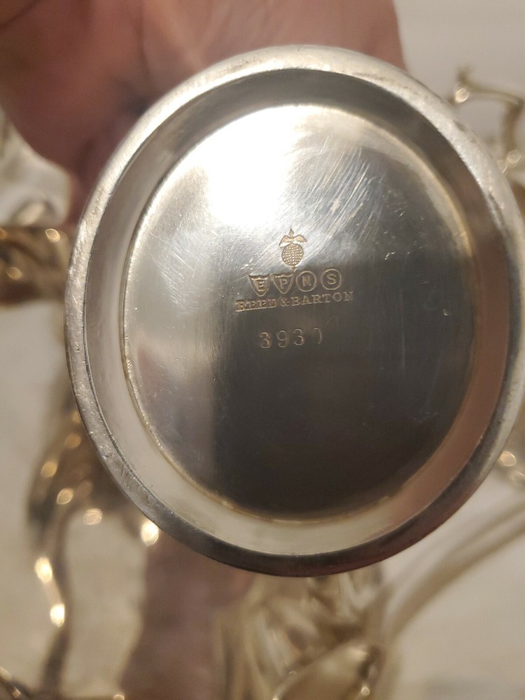 Reed And Barton Silver Plated Tee Set 3930 5 pieces set