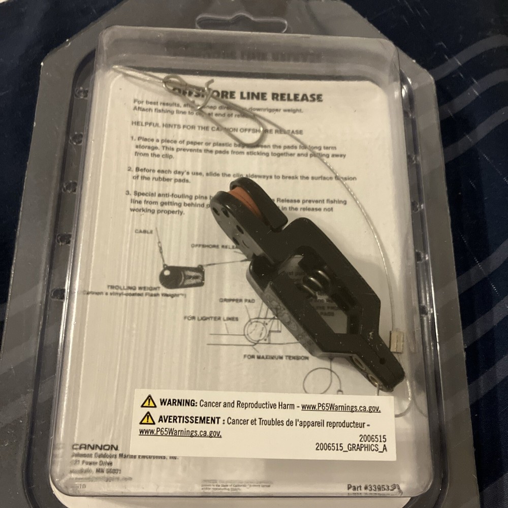 Cannon 2250106 Downrigger, Offshore Line Release