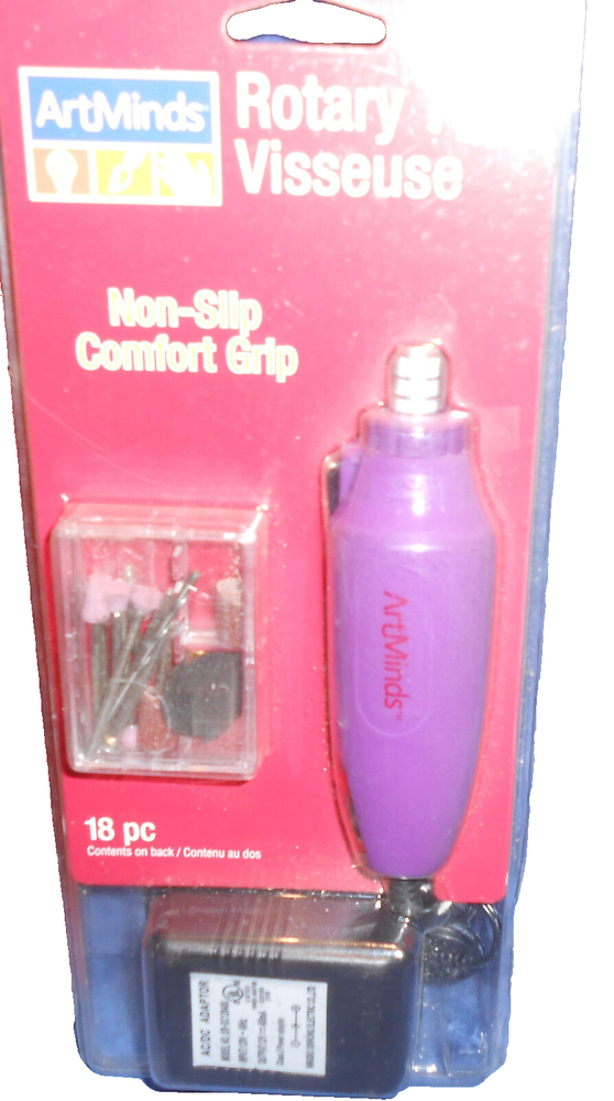 LOT OF 2 ART MINDS ROTARY TOOL SETS