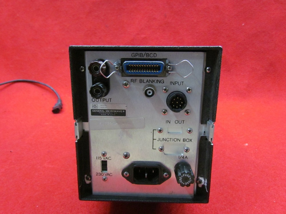 GENERAL MICROWAVE MODEL 475B POWER METER
