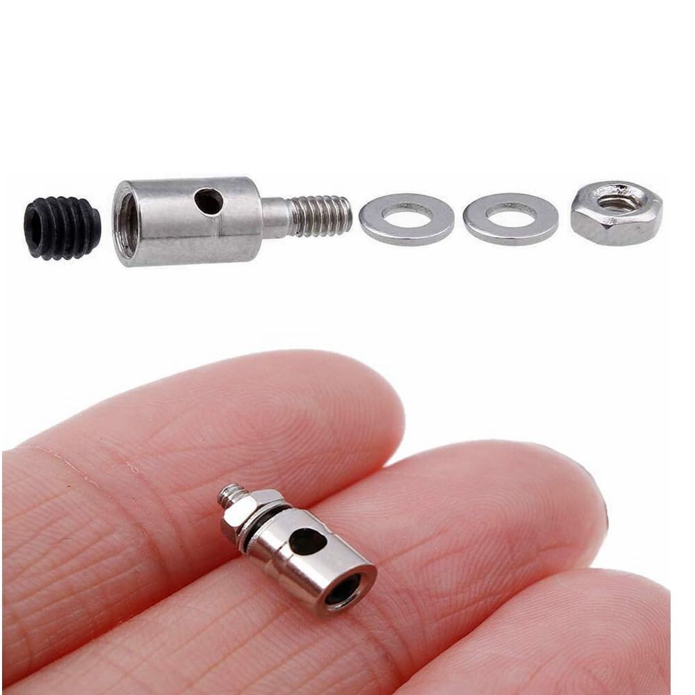 20pcs Linkage Stopper Dia 1.3mm 1.2 x 200mm Z Push Rods for RC Airplane C307