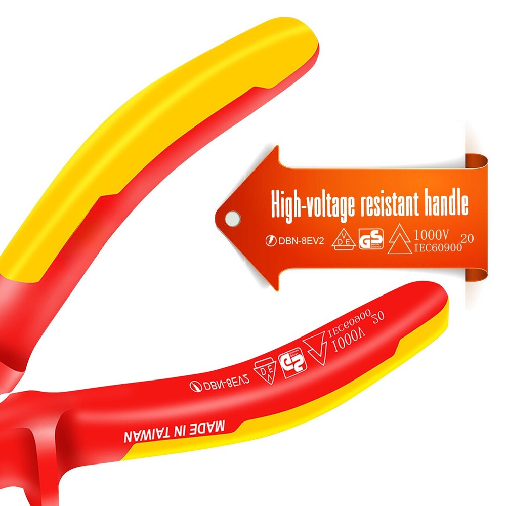 6Inch VDE Wire Stripper 1000V Isolate Cable Stripping Plier Stripping Tool