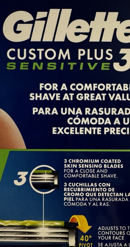 Gillette 30 Count Custom Plus Send