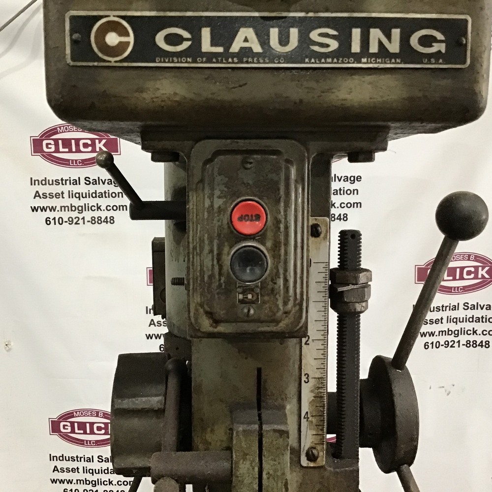 Clausing 16VT1 Variable Speed Drill Press Table with MT Quill