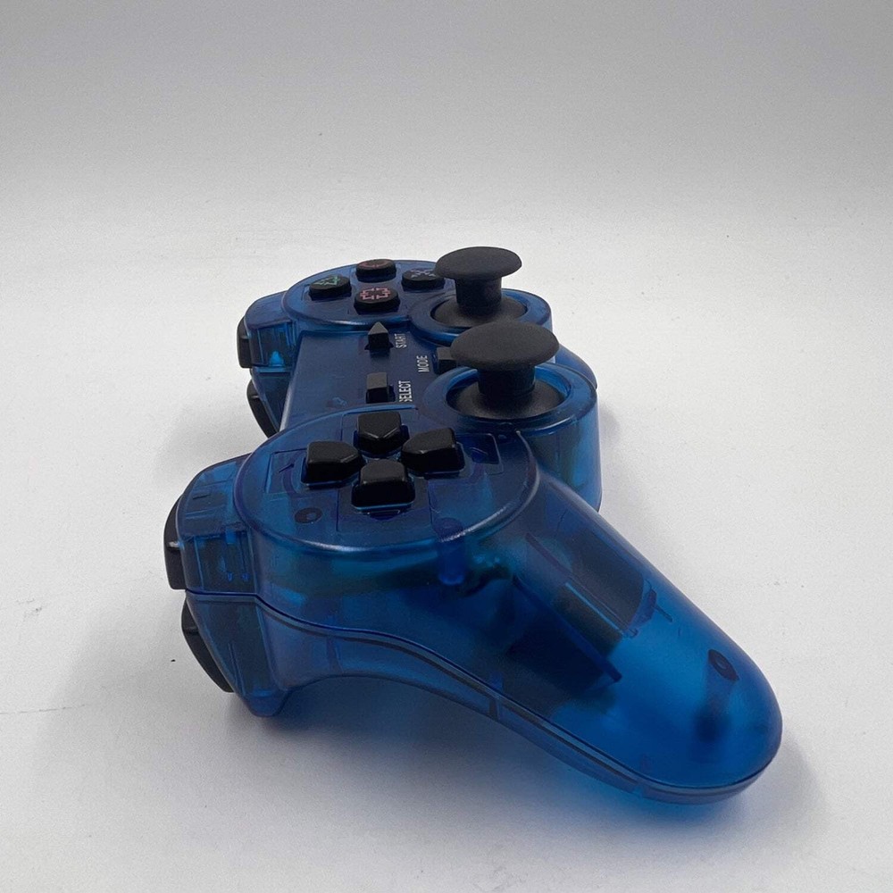 Sony PlayStation 2 PS2 DualShock 2 Wireless Controller Blue (Off Brand)