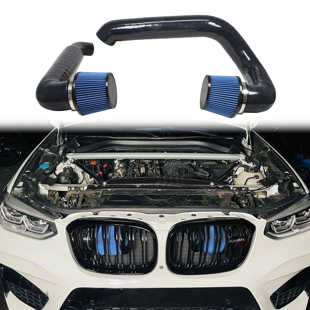 Cold Air Intake System For 2020-2024 BMW X3M X4M S58 3.0T Turbo Front Mount