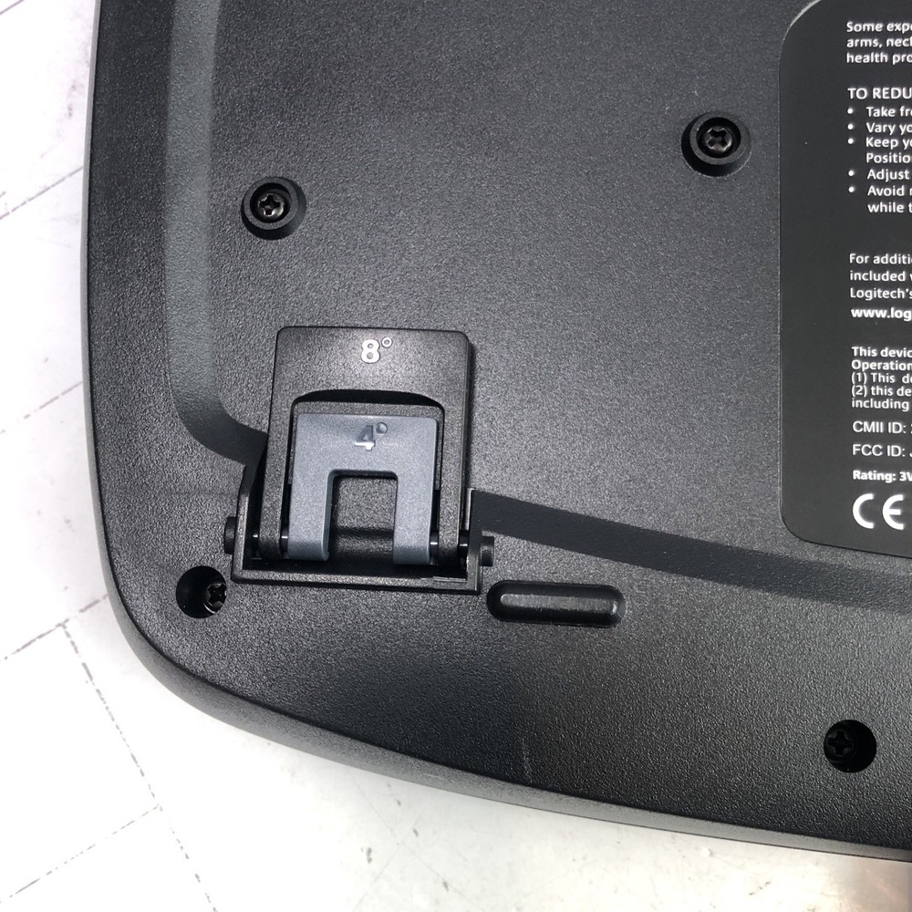 Logitech Wave Keyboard and Mouse Combo Y-RCP140 w Receiver Dongle