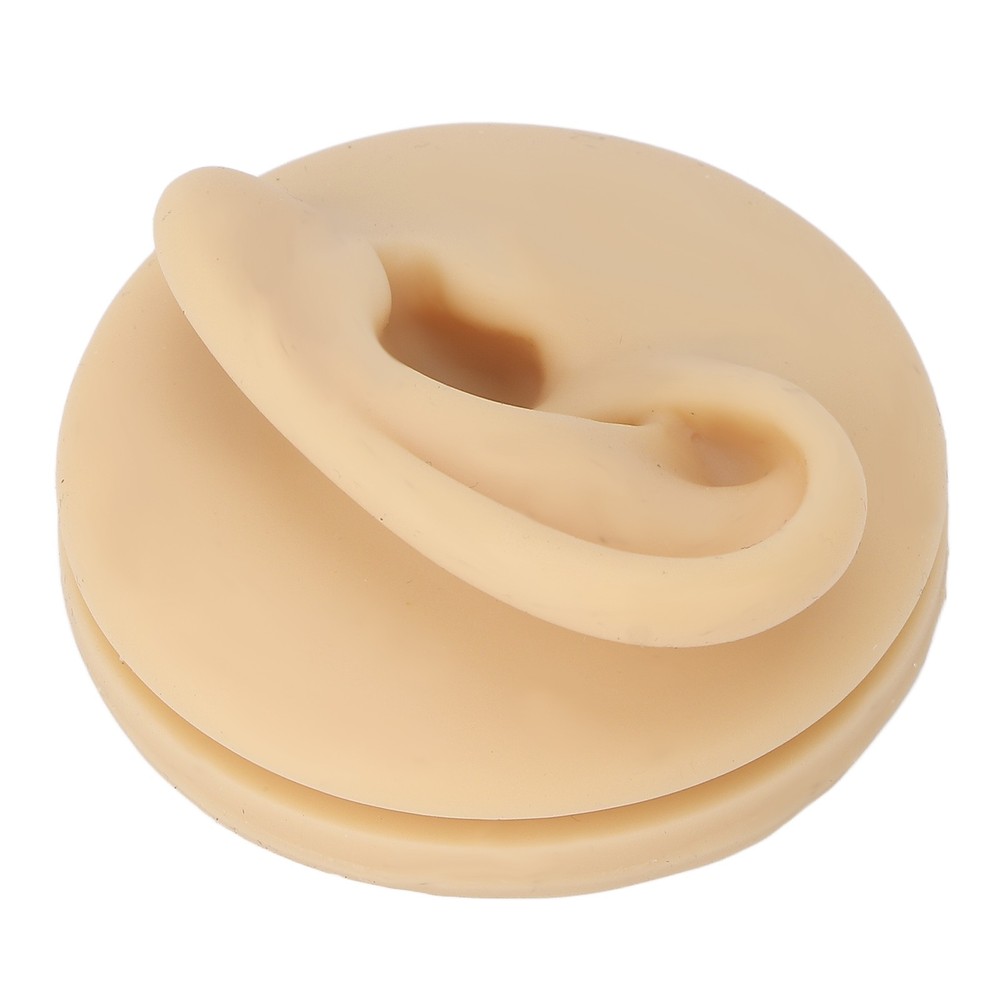 1Pc Soft Silicone Human Ear Model For Ear Acupuncture Practice New