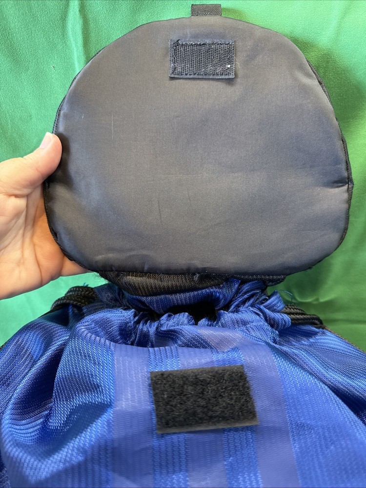 adidas Lightweight Drawstring Backpack w Zipper Pouch